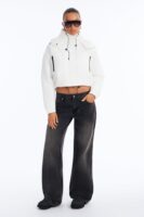 Jacket in White 100% polyester