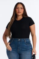 Top in Black 95% cotton