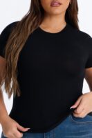Top in Black 95% cotton