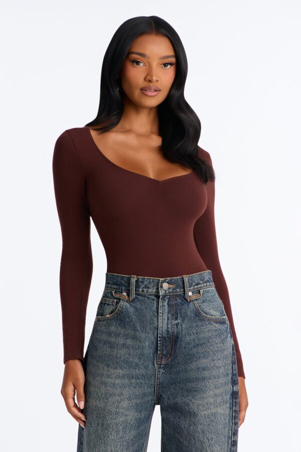 Bodysuit in 95% cotton