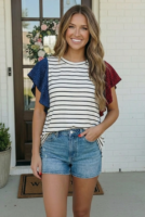 Colorblock Top