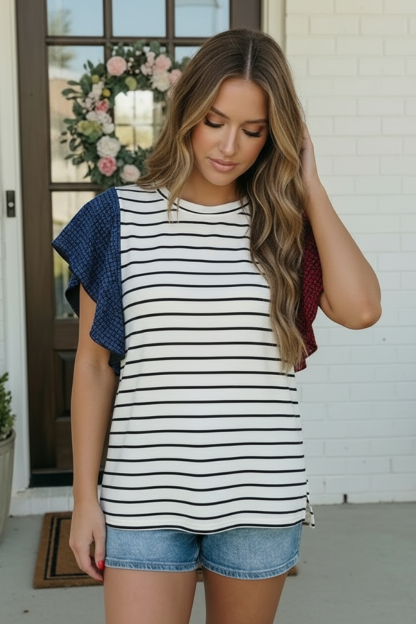 Colorblock Top
