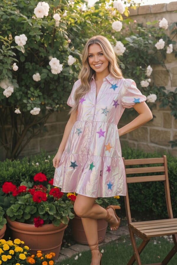 Pink Mini Dress