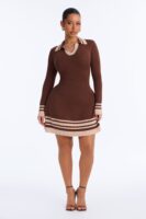 Dress in Brown 50% rayon