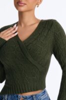 Pullover in Olive 50% rayon