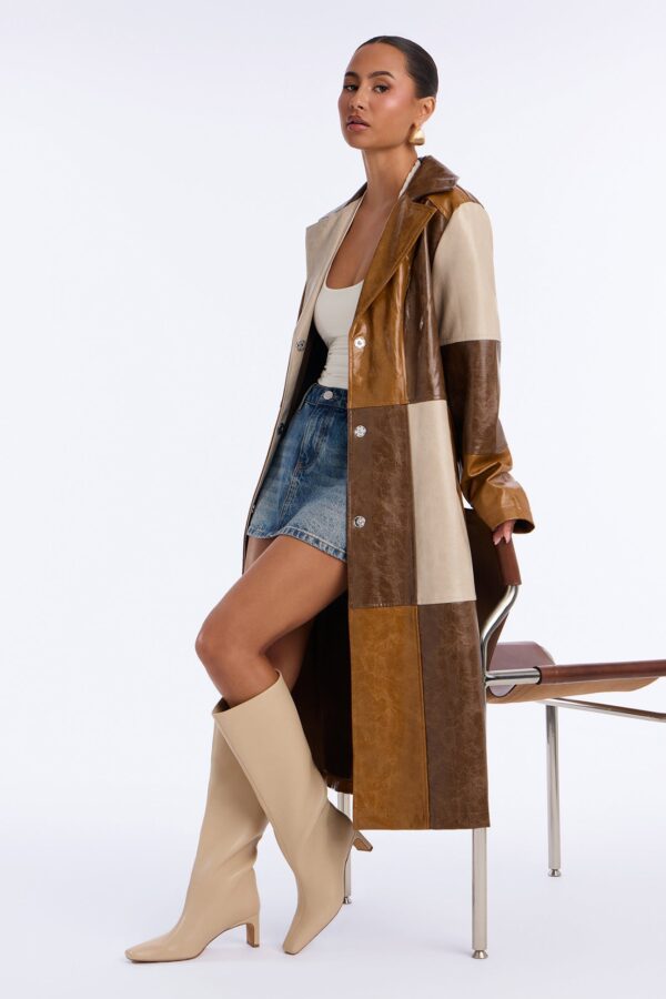 Steve Madden Jendi Leather Boots - Natural