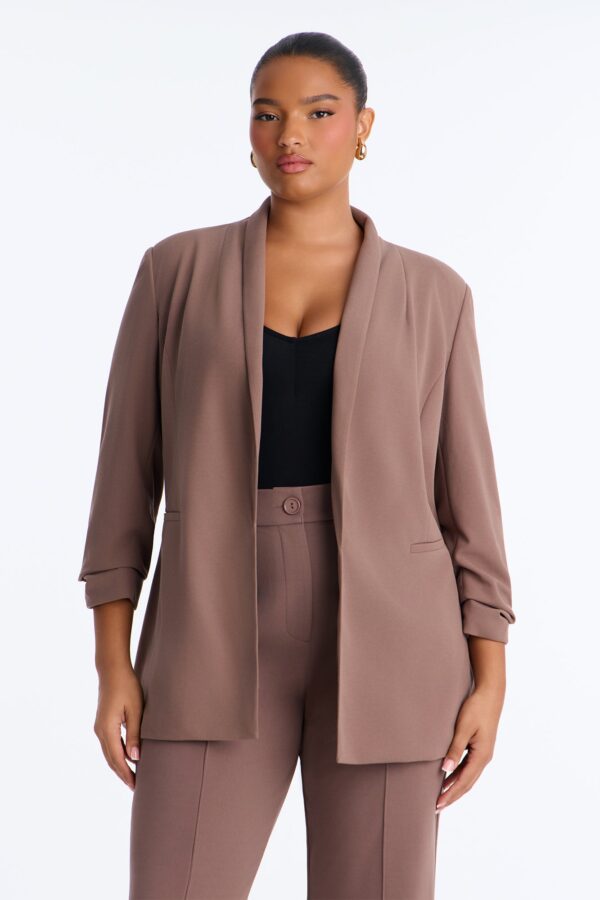 Blazer in 95% polyester