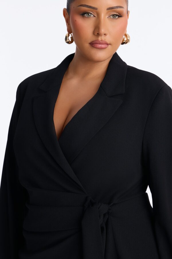 Blazer in Black 95% polyester