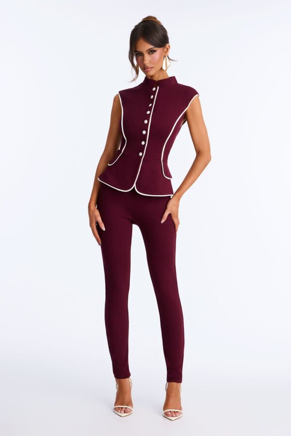 Ladies Kit Wine Jumpsuit
