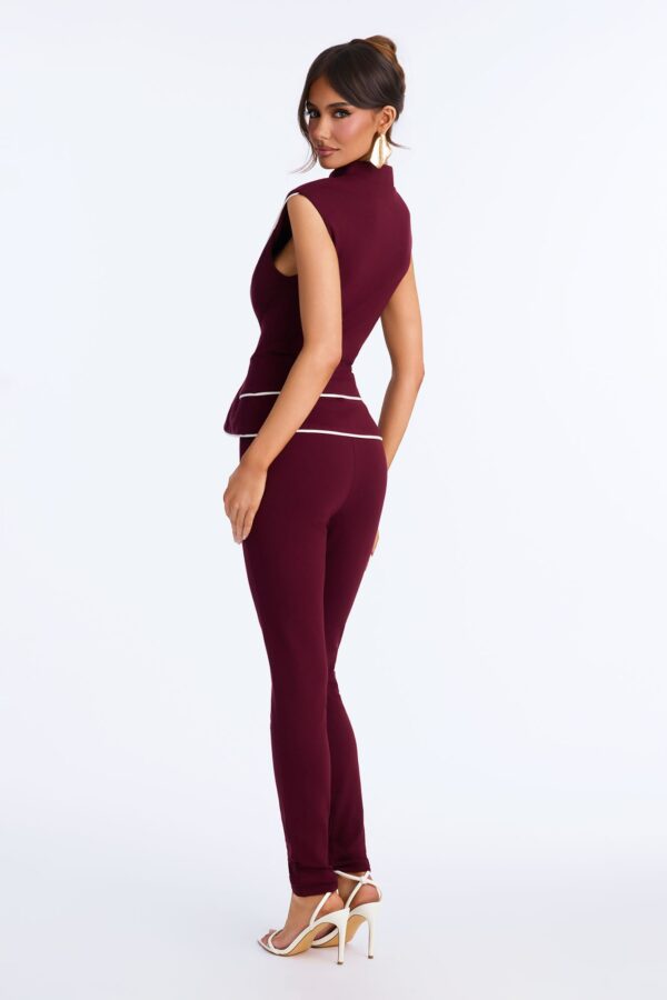 Ladies Kit Wine Jumpsuit
