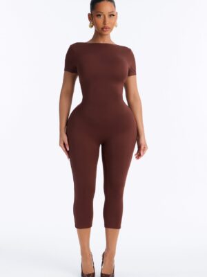 Ladies Kit Chocolate Jumpsuit