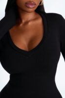 Jumpsuit in Black 88% rayon