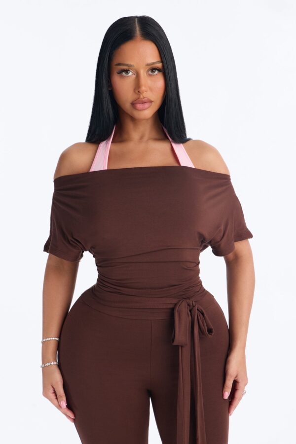 Jumpsuit in Chocolate