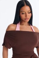 Jumpsuit in Chocolate