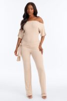 Ladies Kit Oatmeal Jumpsuit