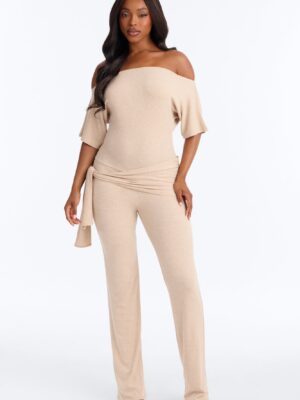 Ladies Kit Oatmeal Jumpsuit