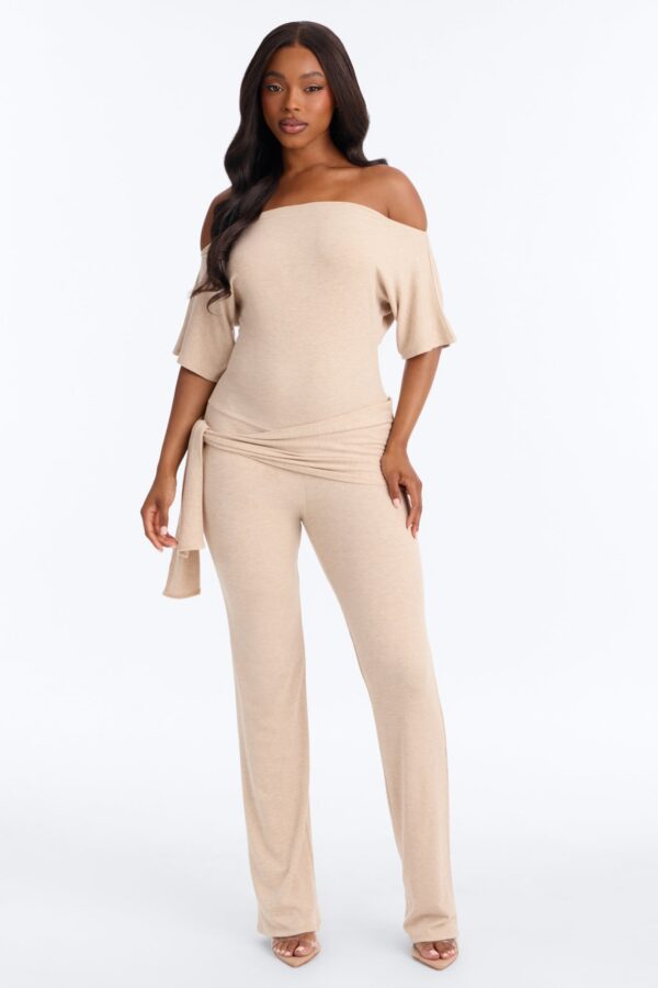 Ladies Kit Oatmeal Jumpsuit