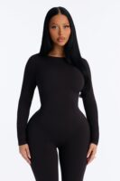 Piece in Black 80% polyester