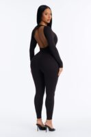Piece in Black 80% polyester