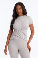 Jumpsuit in Gray 48% polyester