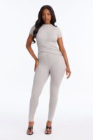 Jumpsuit in Gray 48% polyester