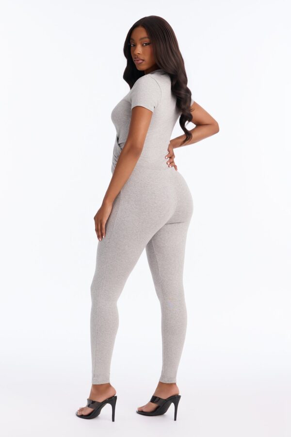 Jumpsuit in Gray 48% polyester