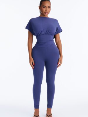 Ladies Kit Navy Jumpsuit