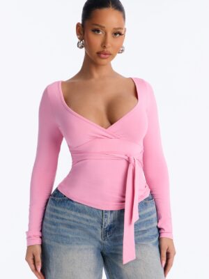 T-shirt in Pink 60% cotton