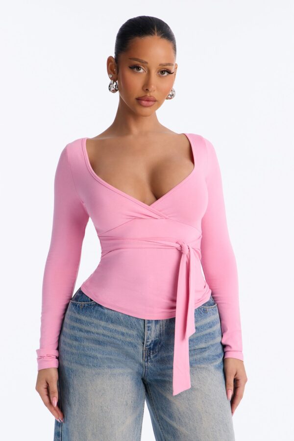 T-shirt in Pink 60% cotton