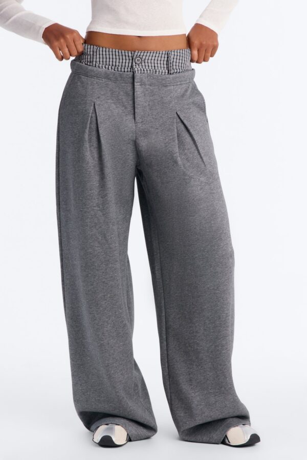 Pants in Charcoal 55% cotton