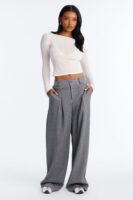 Pants in Charcoal 55% cotton