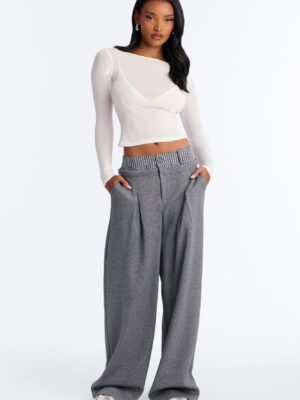 Pants in Charcoal 55% cotton