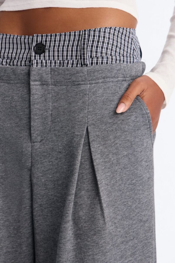 Pants in Charcoal 55% cotton