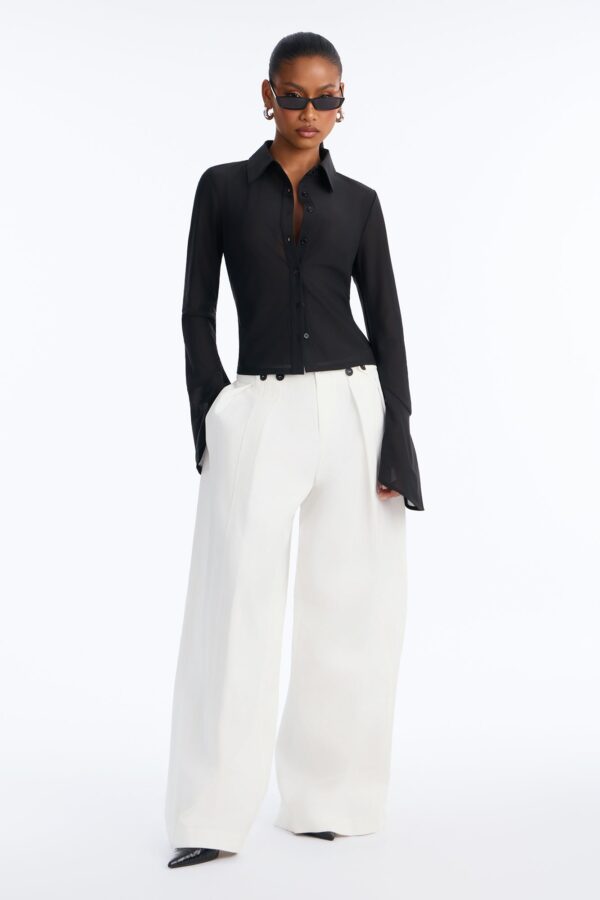 Shirt in Black 89% polyester