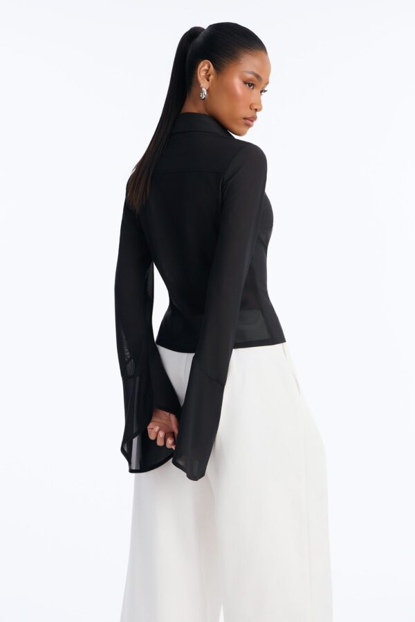 Shirt in Black 89% polyester