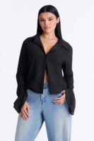 Shirt in Black 89% polyester