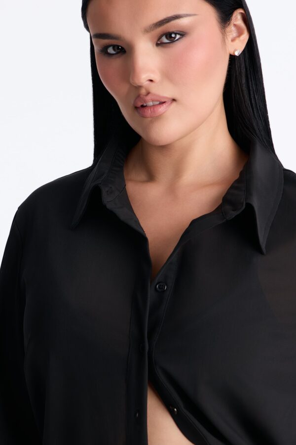 Shirt in Black 89% polyester