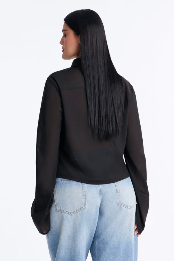 Shirt in Black 89% polyester