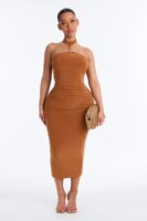 Dress in Mocha 96% polyester