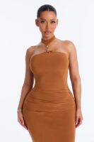 Dress in Mocha 96% polyester