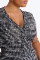Black Dress with v-neck