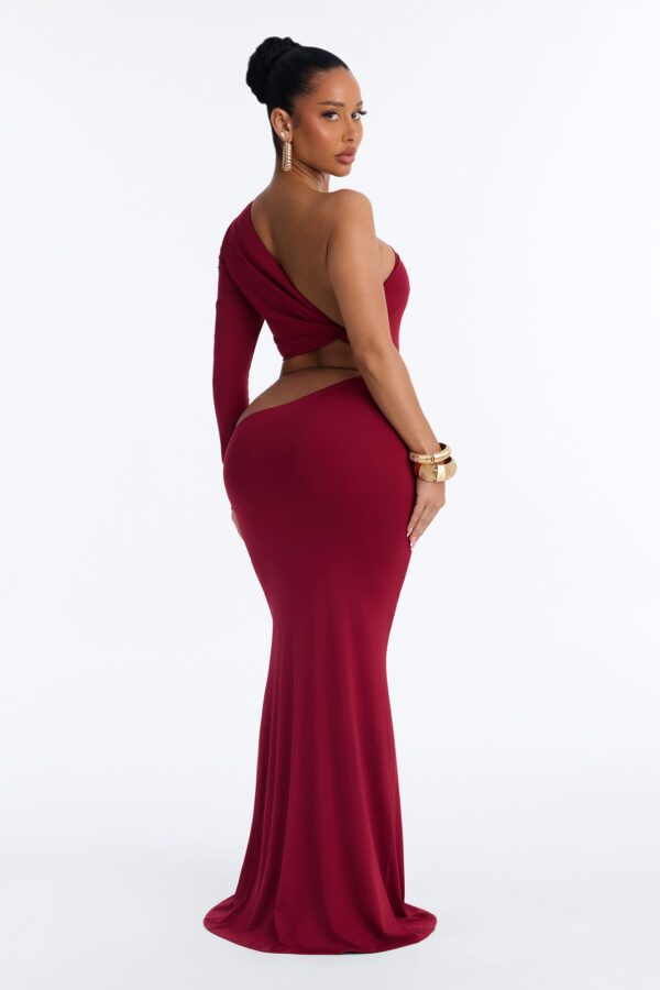 Ladies Kit Wine Dress
