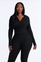 Jumpsuit in Black 80% polyester