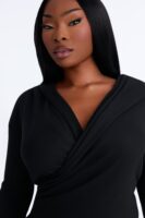 Jumpsuit in Black 80% polyester