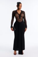Contrast Dress