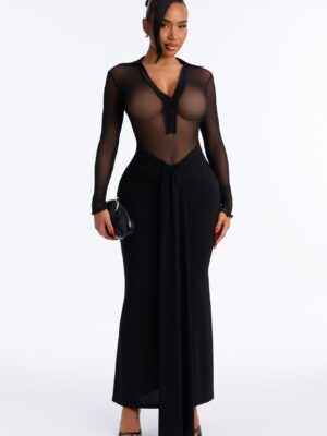 Contrast Dress