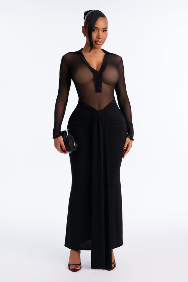 Contrast Dress