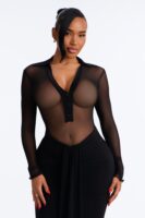 Contrast Dress