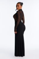 Contrast Dress