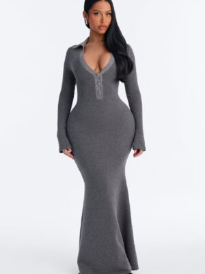 Ladies Kit Charcoal Dress